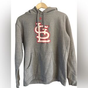 Under Armour Gray Hoodie with Red Logo